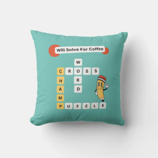 Coussin Champ Mot De Crossword : Will Solve For Coffee