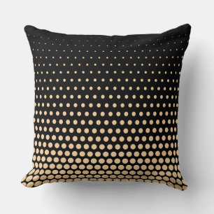 Coussin Champagne Polka Dot Modern