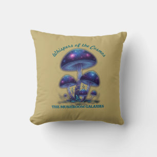 Coussin Champignons de la galaxie cosmique • Champignons f
