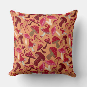 Coussin Champignons mignons