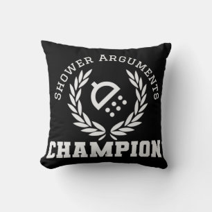 Coussin Champion des Arguments de douche