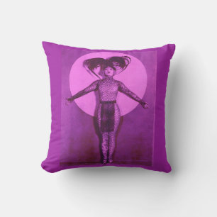 Coussin Championnat du monde de football 1922 - lavande