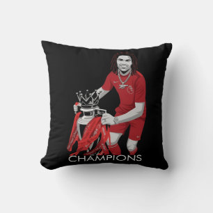 Coussin Champions d'Angleterre Arteta Arsenal