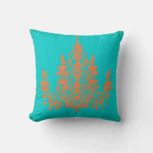 Coussin Chandeliers vintages PixDezines/arrière - plan do-