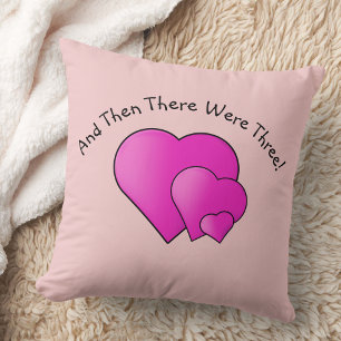 Coussin Changez Le Texte, Puis Il Y En A Trois ! Coeurs ma