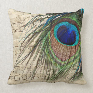 Coussin Chanson de paon