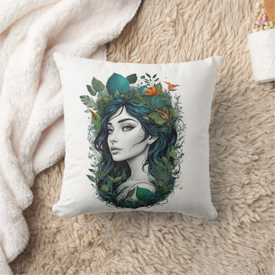Coussin chanson forestière