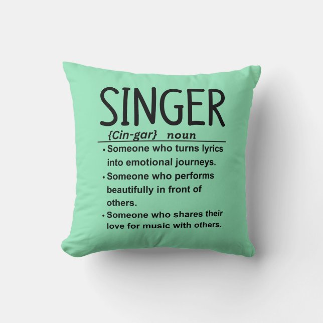 Coussin Chanteur (Recto)