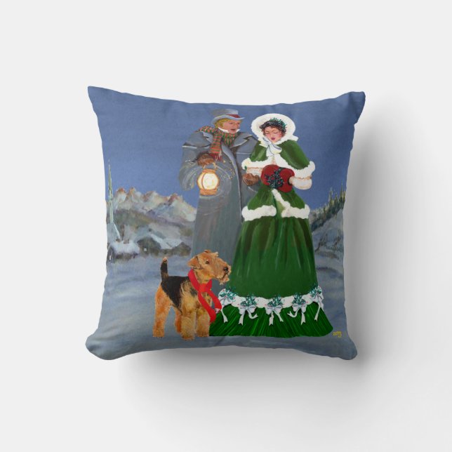 Coussin Chants de Noël (Recto)