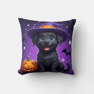 Coussin Chapeau de Sorcière pour Chiots Mignons Halloween