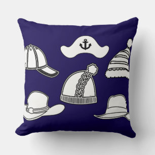Coussin Chapeaux Amusant