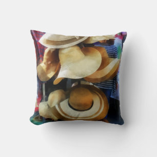 Coussin Chapeaux de paille