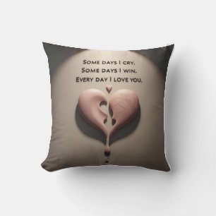 Coussin "Chaque jour je t'aime" 3D Maman Keepsaké : Person