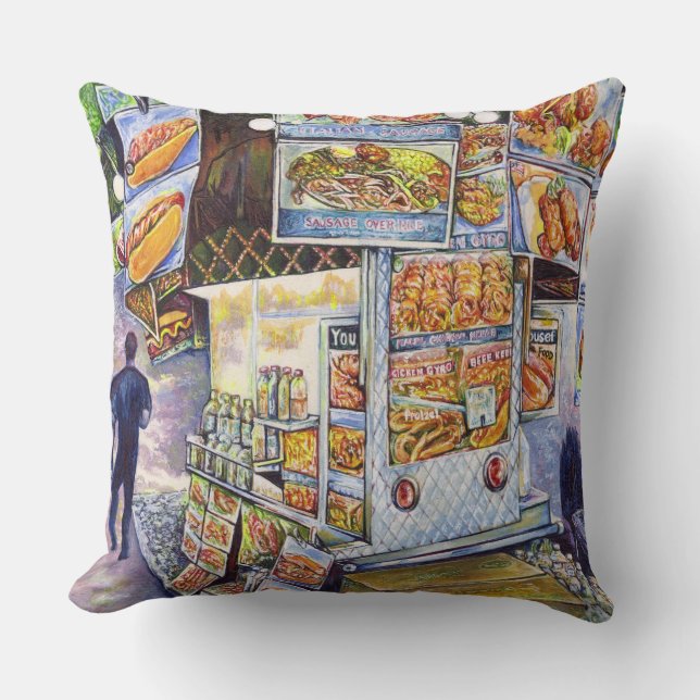 Coussin Charge de travail artistique extraordinaire (Recto)