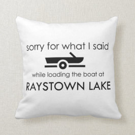 Coussin Chargez le bateau de #@*%