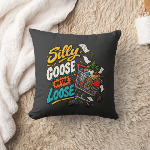 Coussin Chariot Fou En Liberté Chaos Drôle