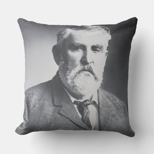 Coussin Charles bonne nuit (photo de b/w) (Recto)