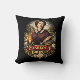 Coussin Charlotte Brontë