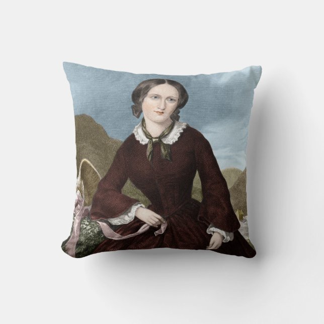 Coussin Charlotte Bronte (Recto)