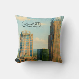 Coussin Charlotte NC Aquarelle Horizon Voyage
