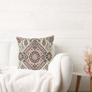 Coussin Charme nordique : Super Détaillé Brodé