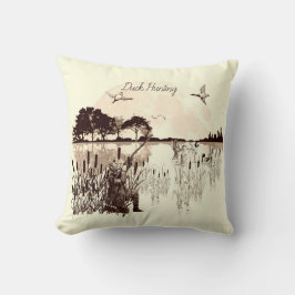 Coussin Chasse au canard