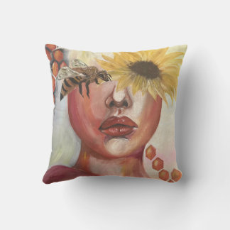 Coussin Chasse au miel