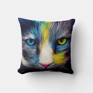Coussin Chat Animal Discovery Aventure Nature Planet