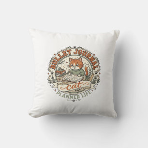 Coussin Chat Bullet Journal Chat Bullet Journal Vintage Ve
