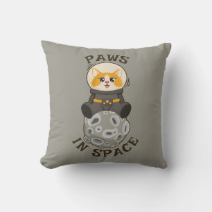 Coussin Chat cool dans l'espace Chat Astronaute Animal cos