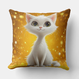 Coussin Chat de dessin animé mignon