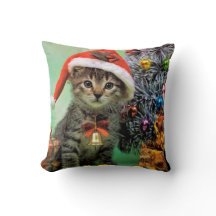 Chat de Noël précieux
