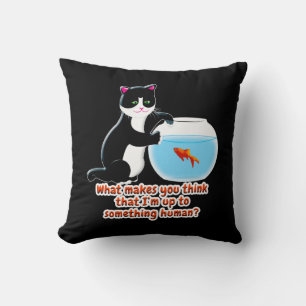 Coussin Chat de pêche