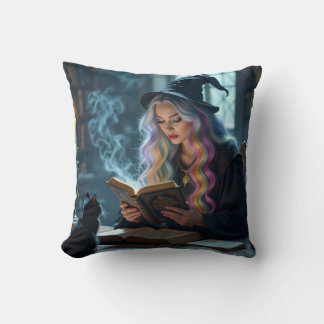 Coussin Chat de sorcière