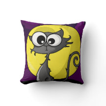 Chat éffrayant de bande dessinée