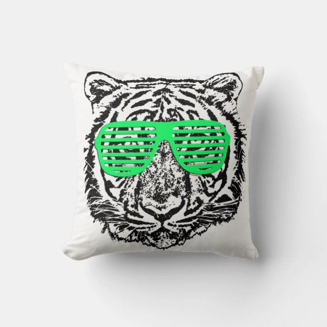 Coussin Chat frais - carreau (Recto)