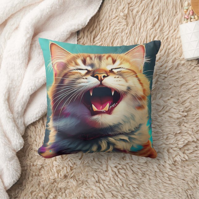 Coussin Chat qui Rit ! (Couverture)