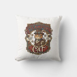 Coussin Chat Steampunk Steampunk Chat Vintage