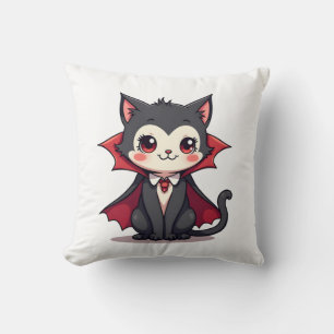 Coussin Chat Vampire � T-shirt mignon pour animaux pour Ha