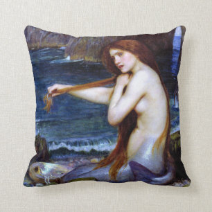 Coussin Château d'eau : La sirène