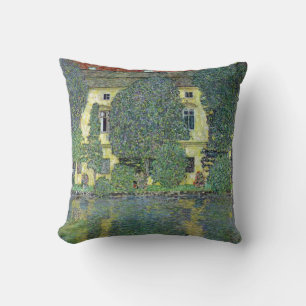 Coussin Château Kammer sur l'Attersee III de Gustav Klimt