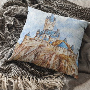 Coussin Château sur le Rhin