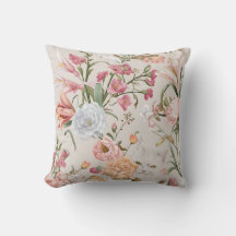 Chats Blancs Roses Roses Florales