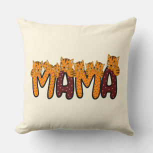Coussin Chats couchants