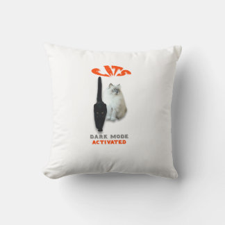 Coussin Chats Mode sombre activé