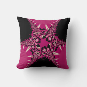 Coussin Chaud rose Tribal Diva Moderne Décor Maison Cuisin
