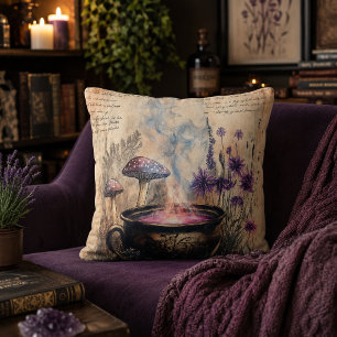 Coussin Chaudière Botanique Herbal Magique
