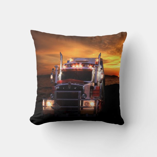 Coussin Chauffeur de camion (Recto)