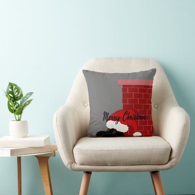 Coussin Chaussure père Noël (Chaise)