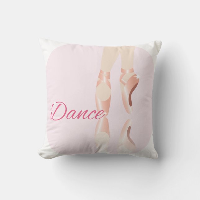 Coussin Chaussures de ballet de danse (Recto)